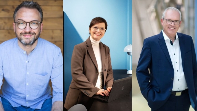 Nicht die Moralkeule schwingen - Steffen Zeller, Rügenwalder, Claudia Willvonseder, Dr. Oetker, und Norbert Neumüller, Leimer - Quelle: Rügenwalder Mühle, Foto Studio Obermaier, Hoch5